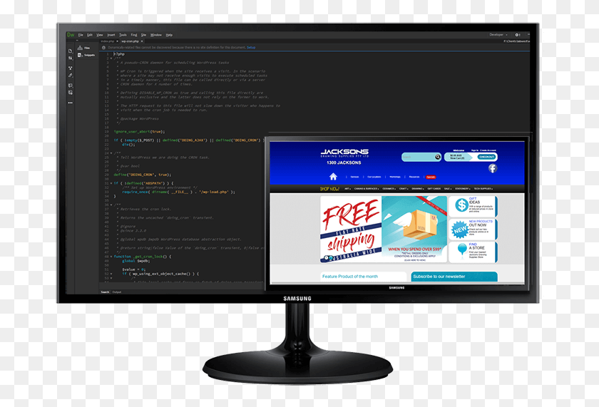 686x511 Web Design Computer Monitor, Lcd Screen, Monitor, Screen HD PNG Download