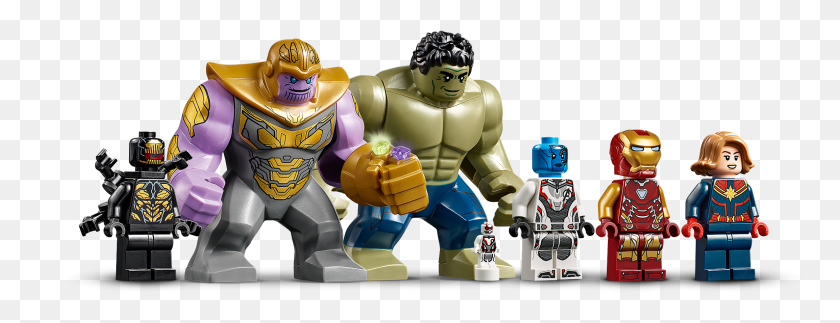 2308x779 Web Lineup Nobg Avengers Endgame Lego Sets, Robot, Person, Human HD PNG Download
