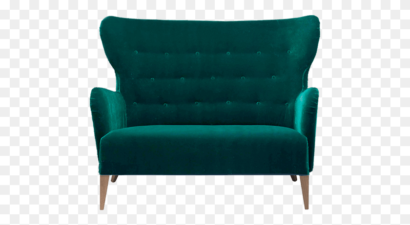473x402 Web Prince Wing Back Sofa Studio Couch, Furniture, Armchair, Chair HD PNG Download