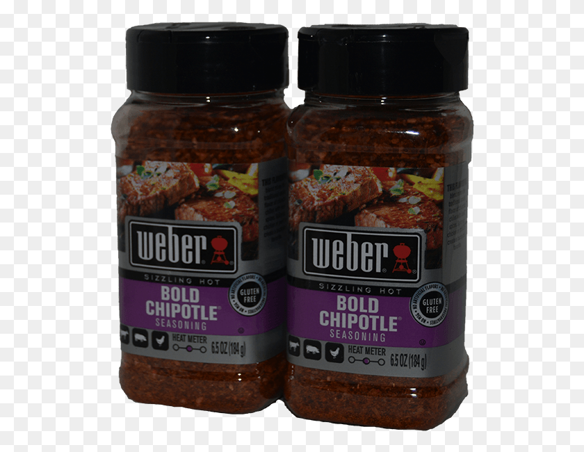 524x590 Weber Bold Chipotle Seasoning 2 X Weber Grill, Food, Plant, Jar HD PNG Download