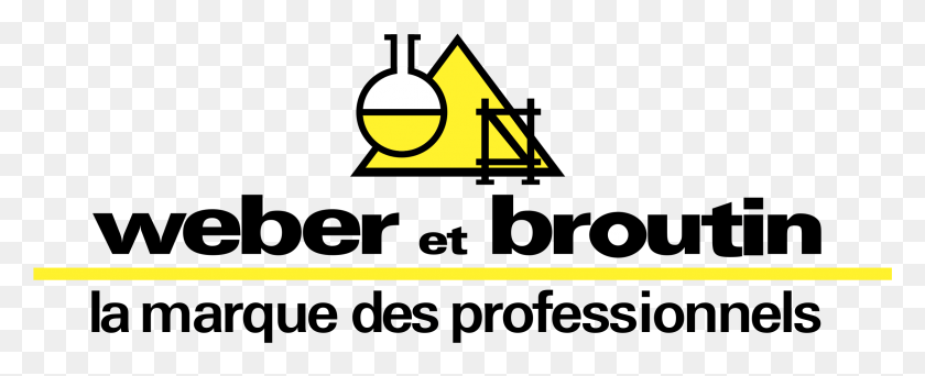 2331x845 Weber Et Broutin Logo Transparent Weber, Text, Triangle, Symbol HD PNG Download