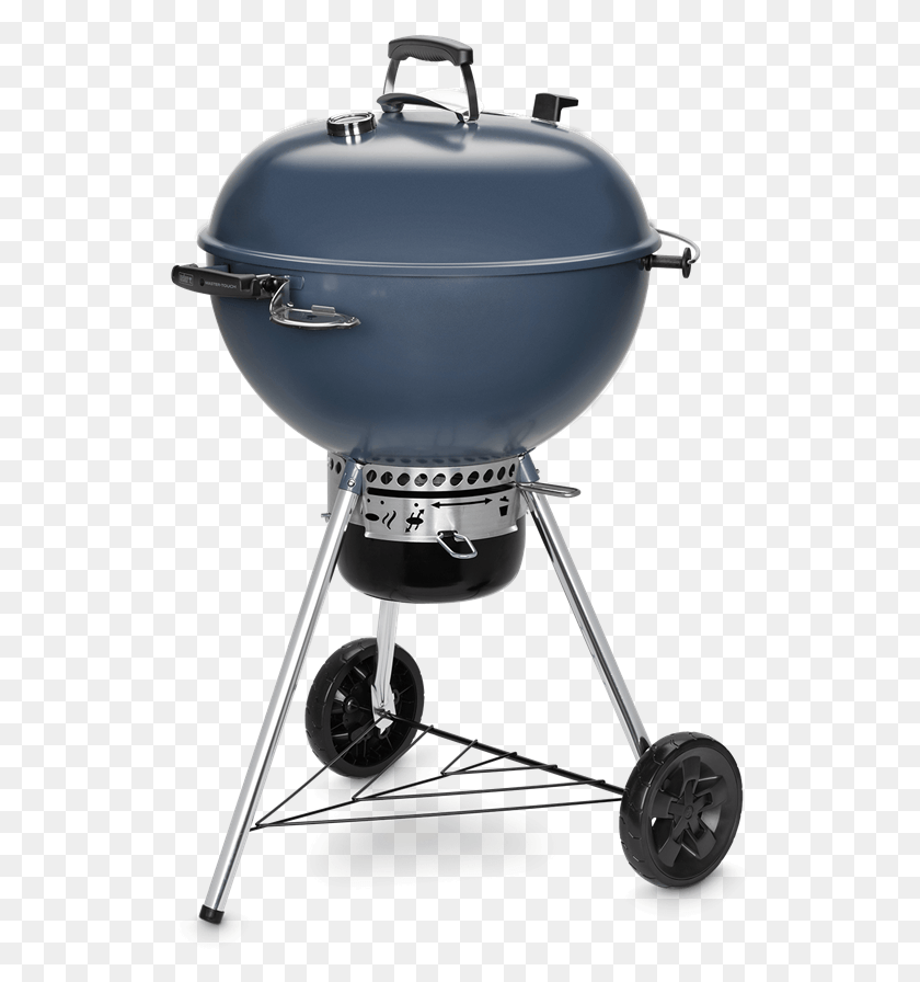 529x836 Weber Limited Edition Kettle Weber Master Touch Blau, Wheel, Machine, Food HD PNG Download