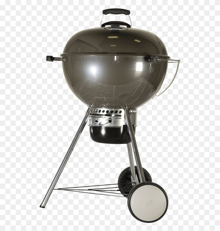 541x821 Weber Master Touch Charcoal Grill 22 Smoke Weber Master Touch Slate, Helmet, Clothing, Apparel HD PNG Download