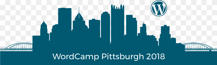 Website Header Pittsburgh City Skyline Silhouette, Graphics, Art, Turquoise, Logo Clipart PNG