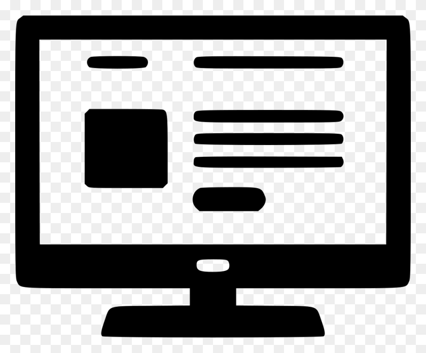 980x800 Веб-Сайт Прозрачное Изображение Значок Веб-Сайта, Монитор, Экран, Электроника Hd Png Скачать