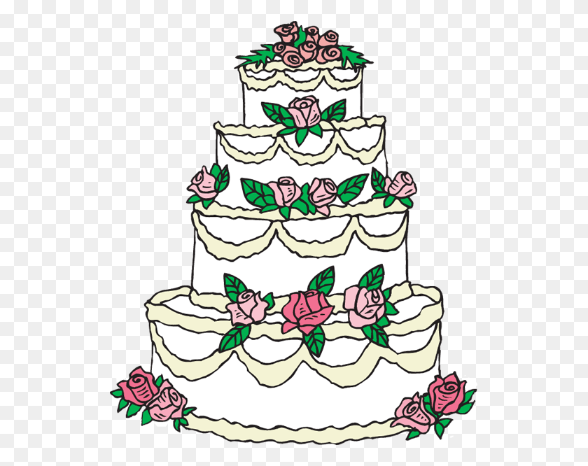 525x606 Wedding Cake Black And White Drawings Of Wedding Cakes, Cake, Dessert, Food HD PNG Download