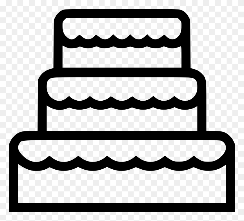 980x882 Wedding Cake Ii Comments Wedding Icon Cake, Furniture, Tomb, Chair HD PNG Download