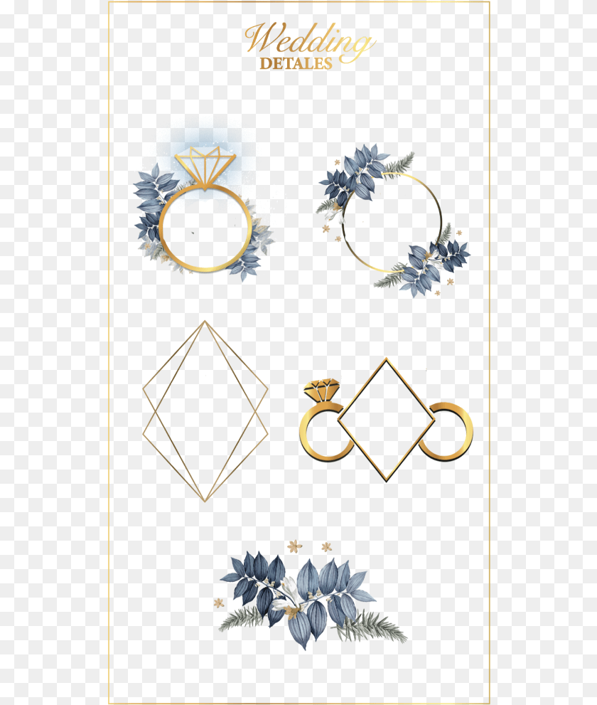 540x991 Wedding Card Design, Accessories, Earring, Jewelry Transparent PNG