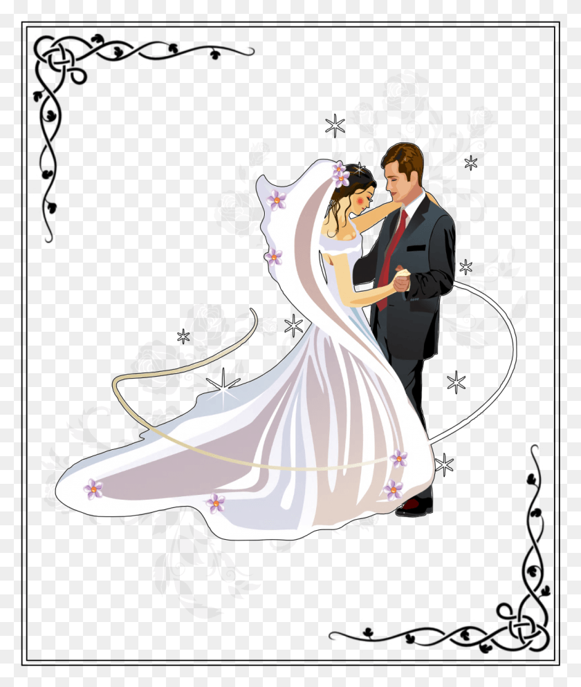 1116x1337 Wedding Cards Images Wedding Coloring Pages Engagement Wedding Bride And Groom, Person, Human, Performer HD PNG Download