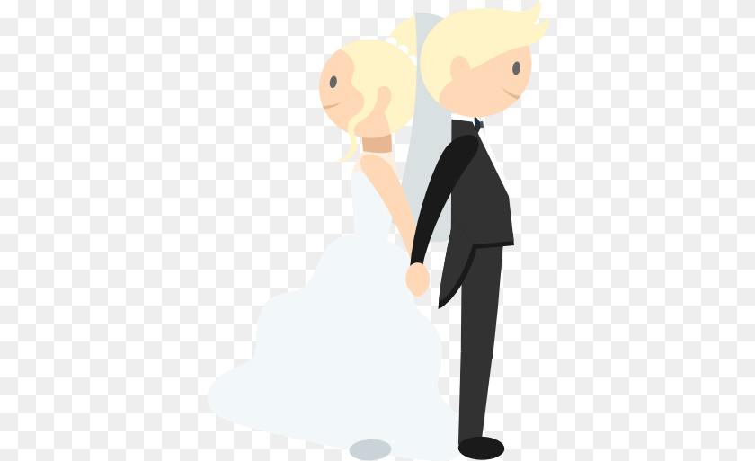383x513 Wedding Couple Romantic People Bride Groom Icon Cartoon, Gown, Clothing, Dress, Fashion PNG