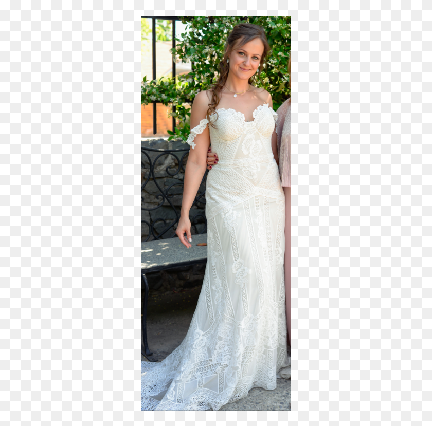 293x769 Wedding Dress, Clothing, Apparel, Evening Dress HD PNG Download