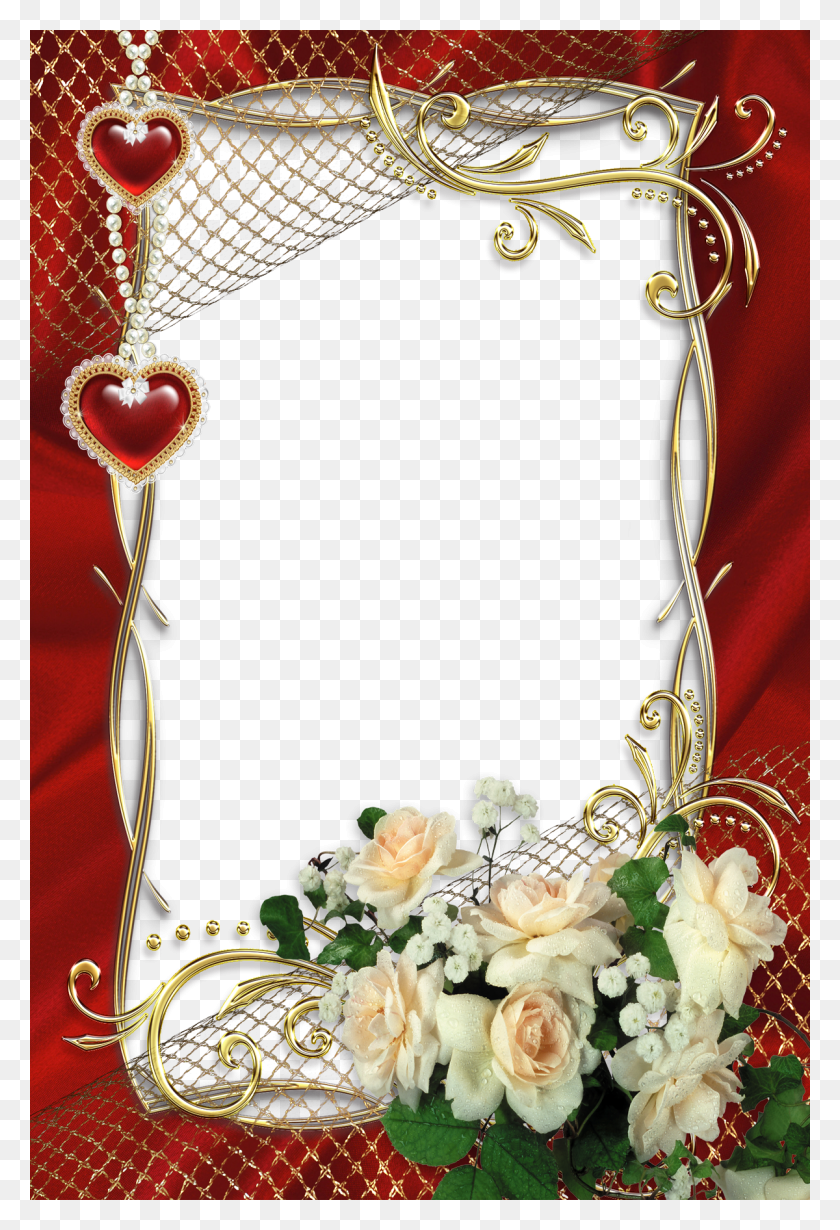 1200x1800 Wedding Frames For Photoshop, Mirror HD PNG Download