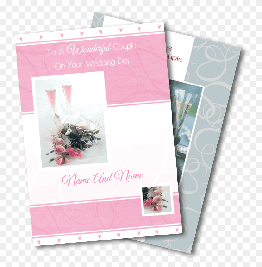 755x796 Wedding Greeting Cards Greeting Card, Flyer, Poster, Paper HD PNG Download