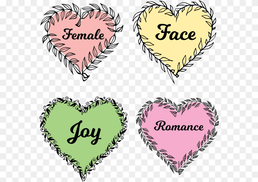 586x594 Wedding Heart Face, Head, Person, Baby Clipart PNG