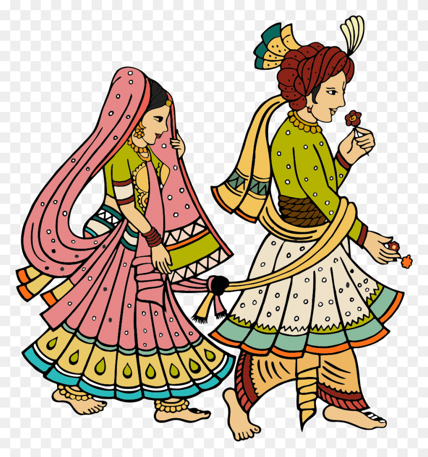 932x1001 Wedding Indian Wedding Couple Clipart, Person, Human HD PNG Download