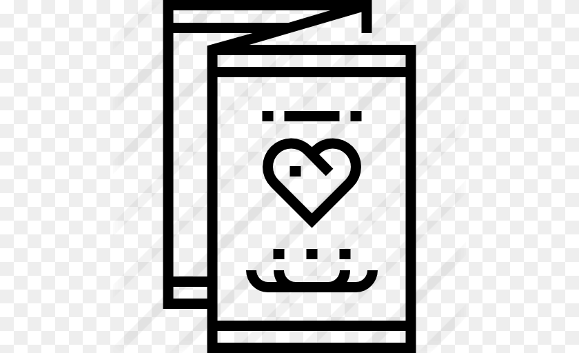 Wedding Invitation, Gray Sticker PNG