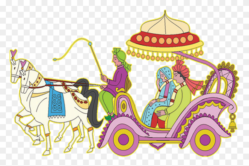 782x504 Wedding Invitation India Wedding Amusement Park Wedding Card Clipart, Vehicle, Transportation, Carriage HD PNG Download