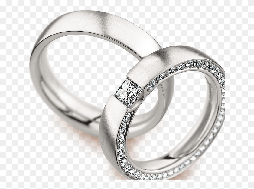 Wedding Ring Image Silver Wedding Ring Transparent Background, Platinum, Accessories, Accessory HD PNG Download