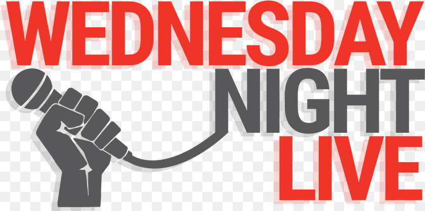1416x704 Wednesday Night Live Logo Elephant, Electrical Device, Microphone, Light, Person Transparent PNG