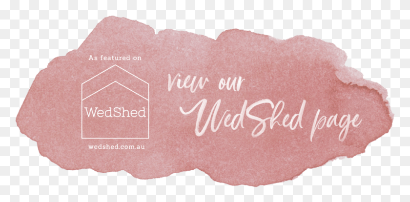 910x414 Wedshed Banner Label, Text, Handwriting, Paper HD PNG Download