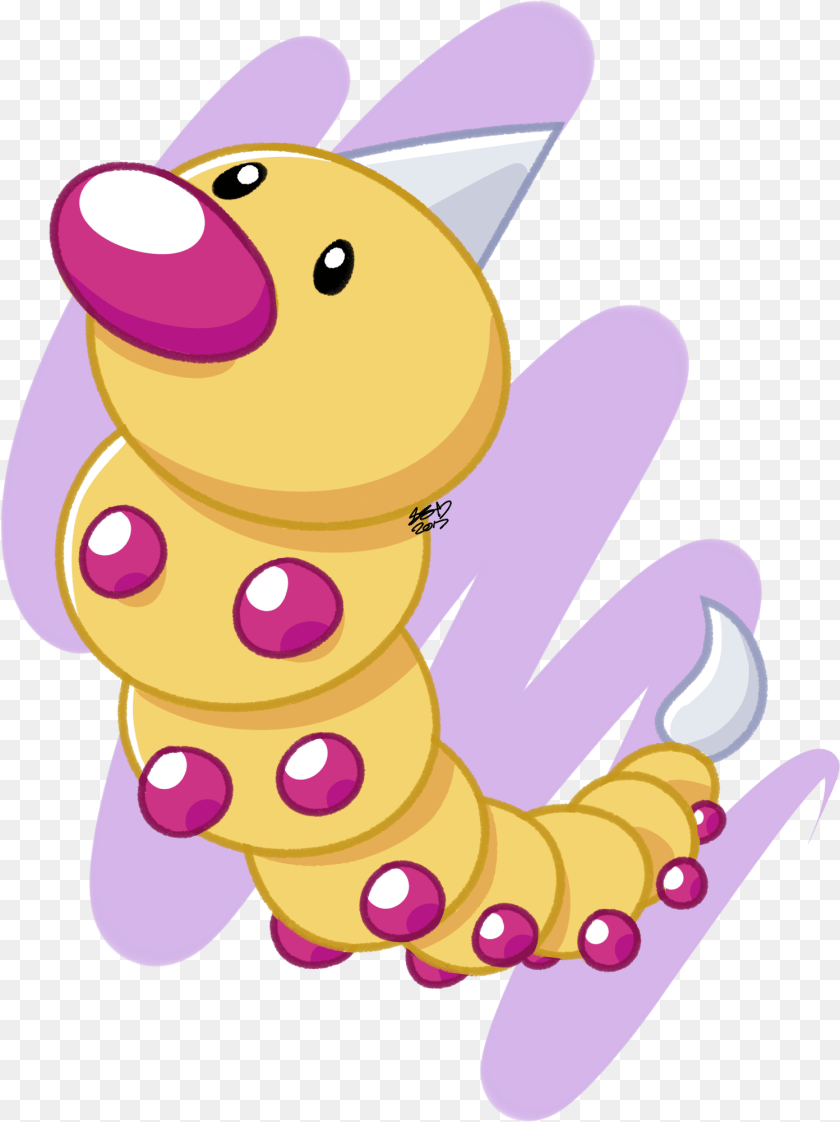 Weedle Fictional Character, Purple, Electronics, Hardware Sticker PNG