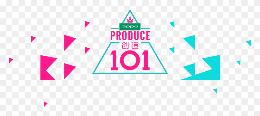 3220x1310 Descargar Weekly Produce 101 China Top 11 Girls Produce 101 China Logo, Texto, Iluminación, Alfabeto Hd Png