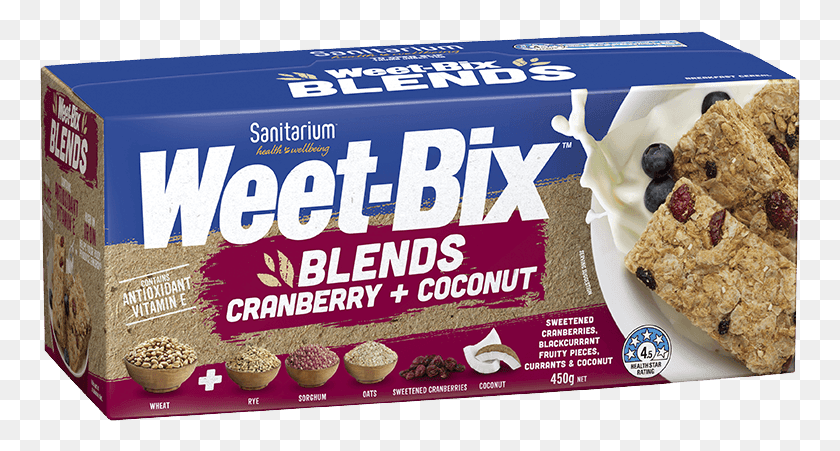 761x391 Weet Bix Blends Cranberry Amp Coconut Weet Bix Blends Cranberry Amp Кокос, Еда, Плюшевый Мишка, Игрушка Hd Png Скачать