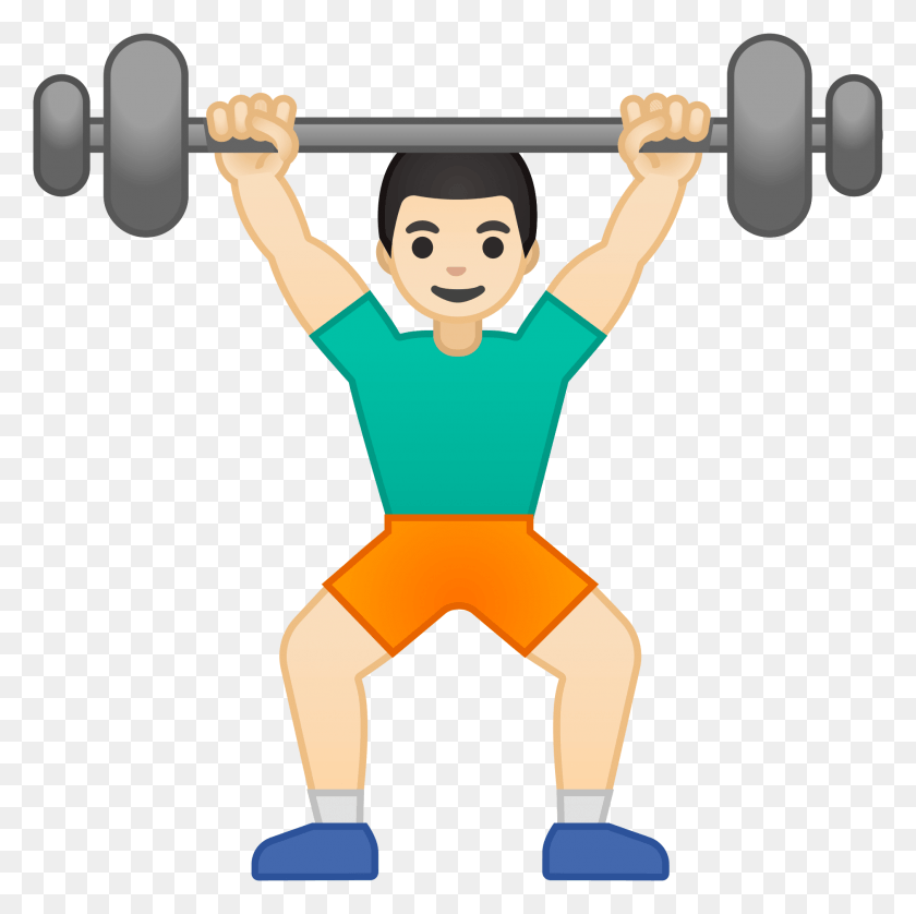 1879x1876 Weight Lifting Workout Emoji Mulher Levantando Peso, Person, Human, Sport HD PNG Download