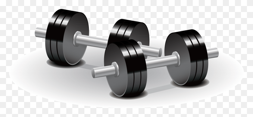 5008x2121 Weight Training Olympic Weightlifting Physical Exercise Dumbbells, Axle, Machine, Working Out HD PNG Download