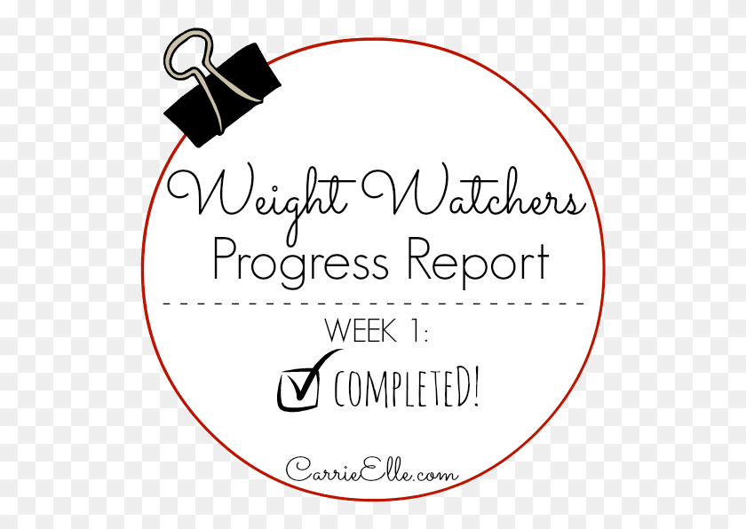 525x536 Weight Watchers Week Circle, Etiqueta, Texto, Alfabeto Hd Png