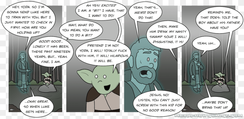 980x479 Weirdly This Is One Of The Few Times I Ve Drawn Obi Wan Cartoon, Book, Comics, Publication, Person PNG