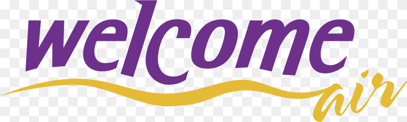 Welcome Air Logo Welcome Design Vector, Purple, Text PNG