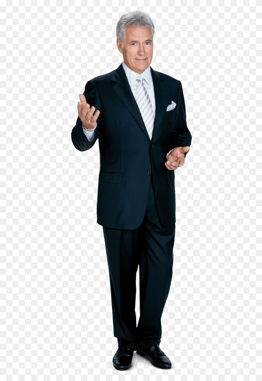 398x1160 Welcome Alex Trebek Full Body, Tie, Accessories, Accessory HD PNG Download