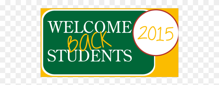 531x266 Welcome Back Students Vinyl Banner With Chalkboard Week, Text, Symbol, Outdoors HD PNG Download