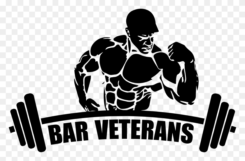 4447x2820 Welcome Bodybuilding Black And White, Stencil, Person, Human HD PNG Download