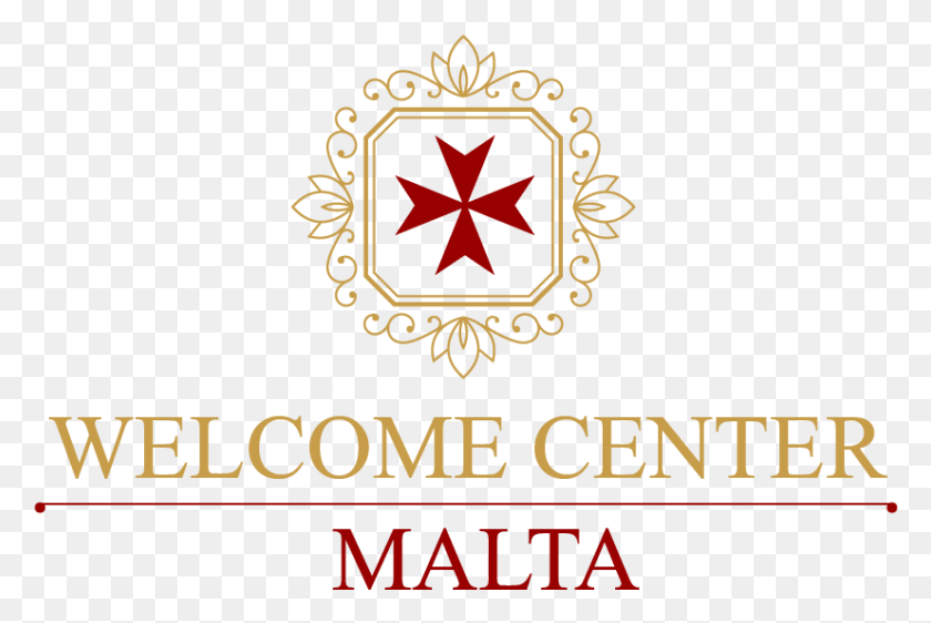 826x532 Descargar Png / Centro De Bienvenida De Malta, Símbolo, Texto, Logotipo Hd Png