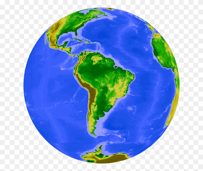 648x648 Welcome Earth Globe South America, Outer Space, Astronomy, Universe HD PNG Download