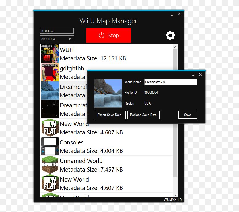 615x684 Welcome The Future Of Minecraft Wii U World Management Minecraft Save Manager, File, Electronics, Webpage HD PNG Download