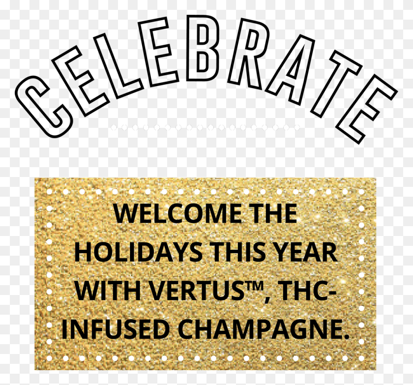 1000x927 Welcome The Holidays This Year With Vertus Thc Infused Ivory, Text, Paper, Label HD PNG Download