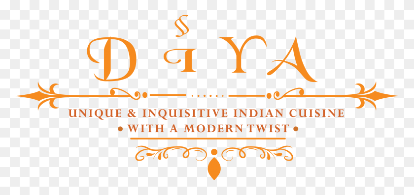 2257x976 Welcome To Diya Indian Restaurant Cendant, Text, Number, Symbol HD PNG Download