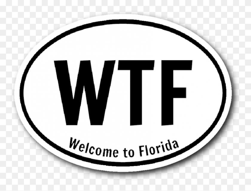 838x625 Welcome To Florida Clip Art Free Stock Circle, Label, Text, Sticker HD PNG Download