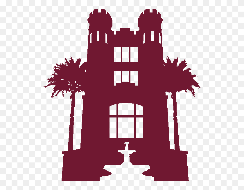 542x595 Welcome To Florida State University Florida State University Clip Art, Architecture, Building, Castle HD PNG Download