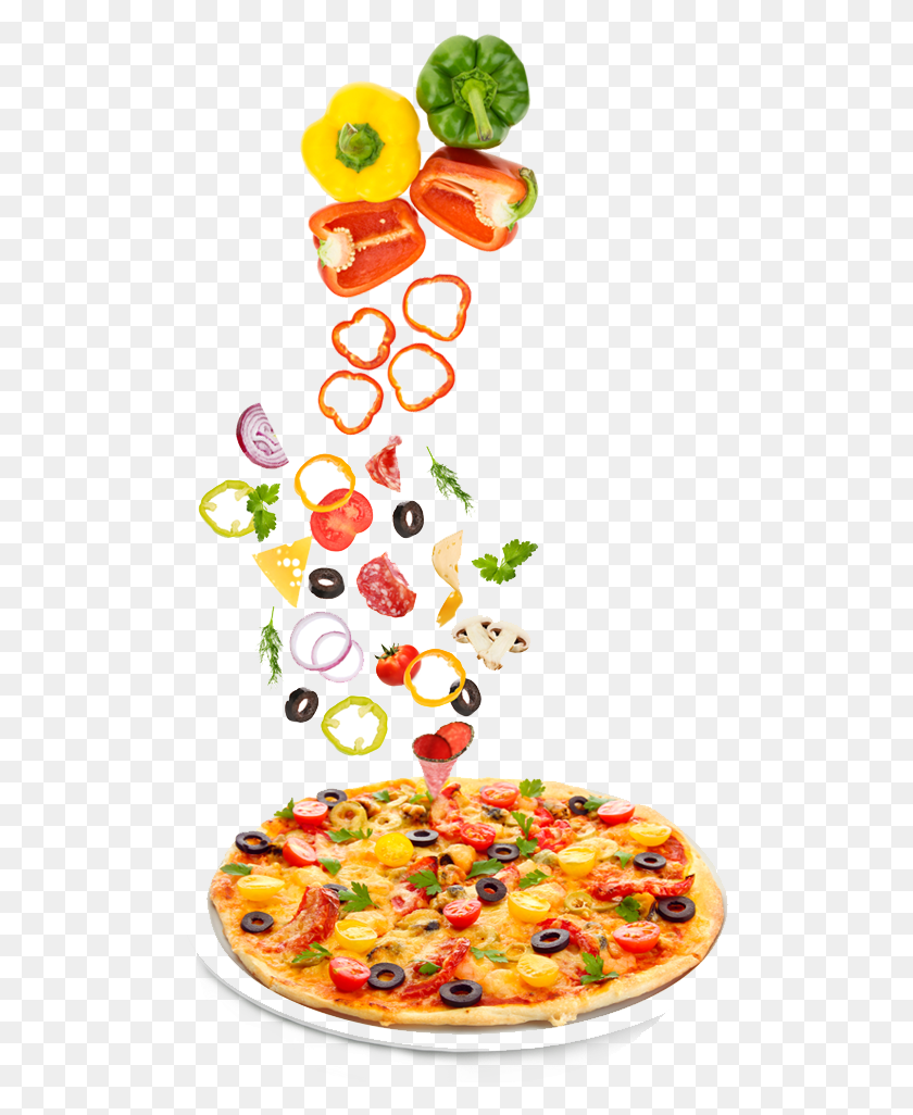 502x966 Descargar Png Bienvenidos A Mario39S Pizza Lgumes Frais Pour Pizza, Alimentos, Árbol, Planta Hd Png