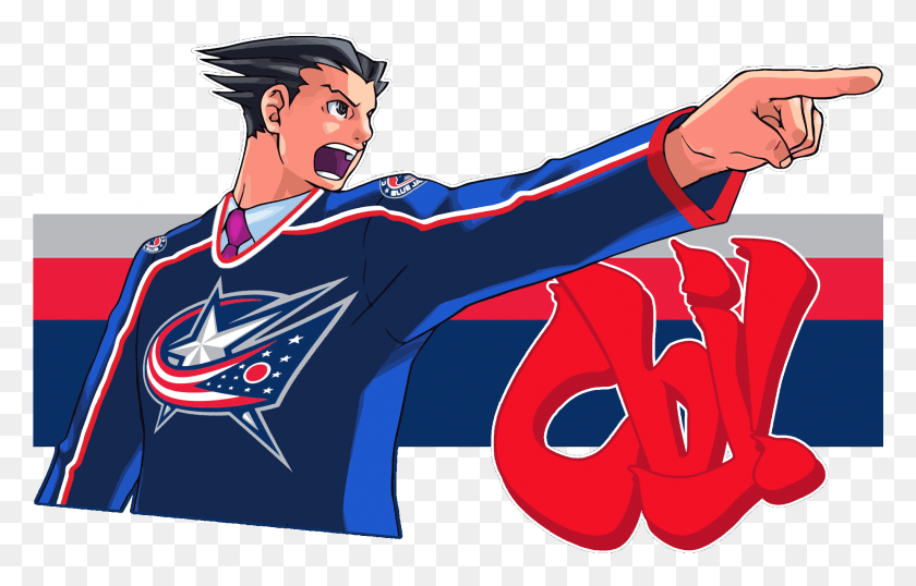 2049x1256 Welcome To Reddit Phoenix Wright Objection, Clothing, Apparel, Person HD PNG Download