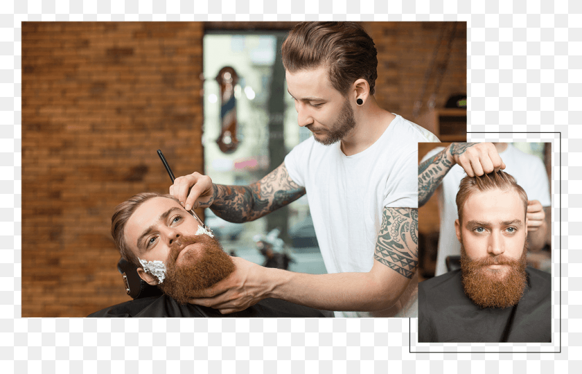 1317x812 Welcome To The Barber39s Den Barbas En Barberias, Skin, Person, Human HD PNG Download