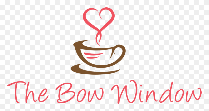 800x397 Добро Пожаловать В Кафе И Винный Бар Bow Window Coffee Shop Logo Сердце, Текст, Алфавит, Каллиграфия Hd Png Скачать