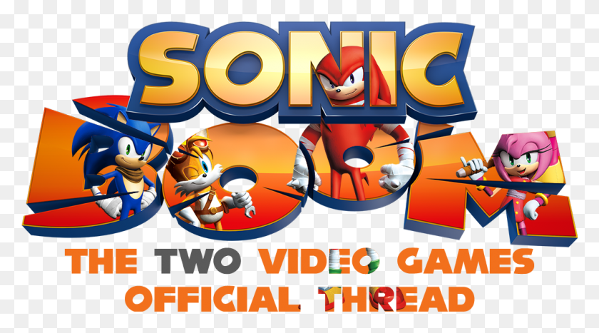 1000x522 Welcome To The Official Sonic Boom Thread We39re Glad Sonic Boom Shattered Crystal, Alphabet, Text, Person HD PNG Download