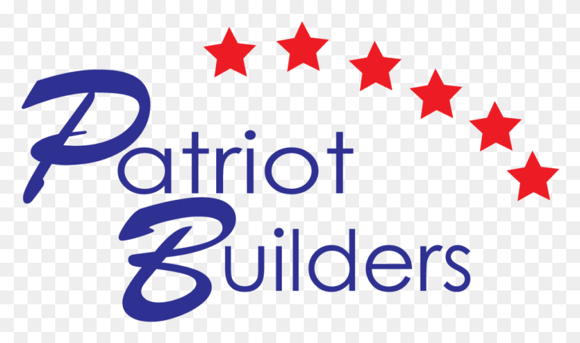 1017x569 Welcome To The Patriot Builders Experience Graphic Design, Symbol, Star Symbol, Text HD PNG Download