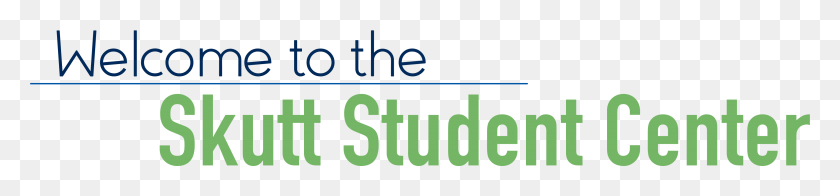 3897x683 Welcome To The Skutt Student Center Graphics, Text, Alphabet, Number HD PNG Download