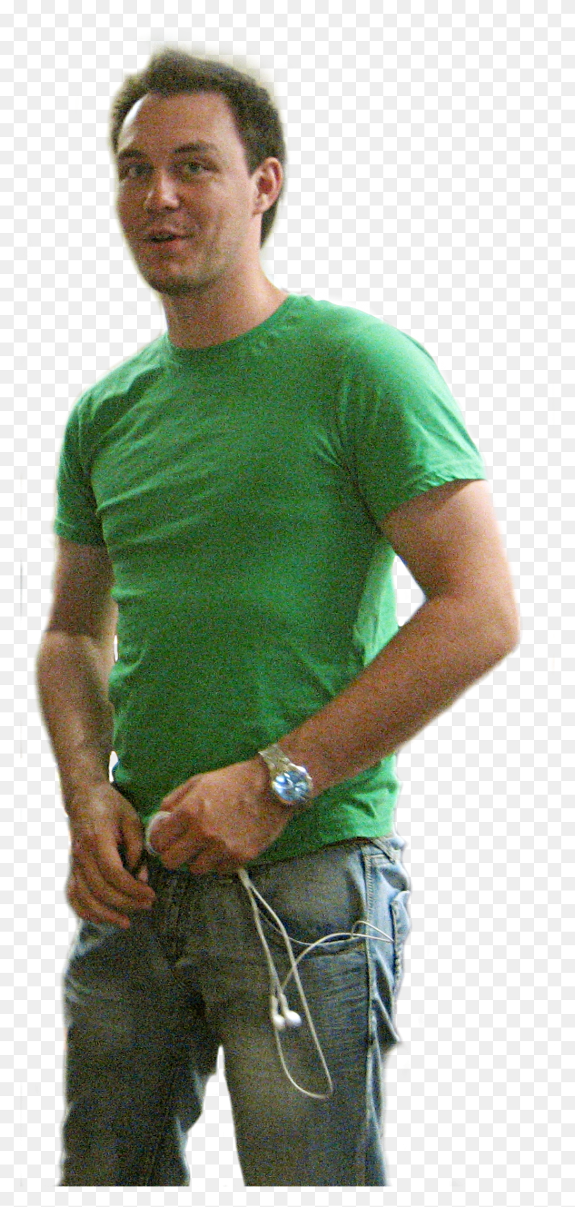 834x1820 Welcome To The World Of Green Tee Guy Man, Person, Human, Clothing HD PNG Download
